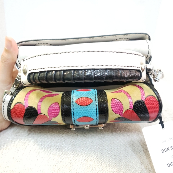 Paula Cadematori Dun Dun Small White Purse. - Picture 5 of 8